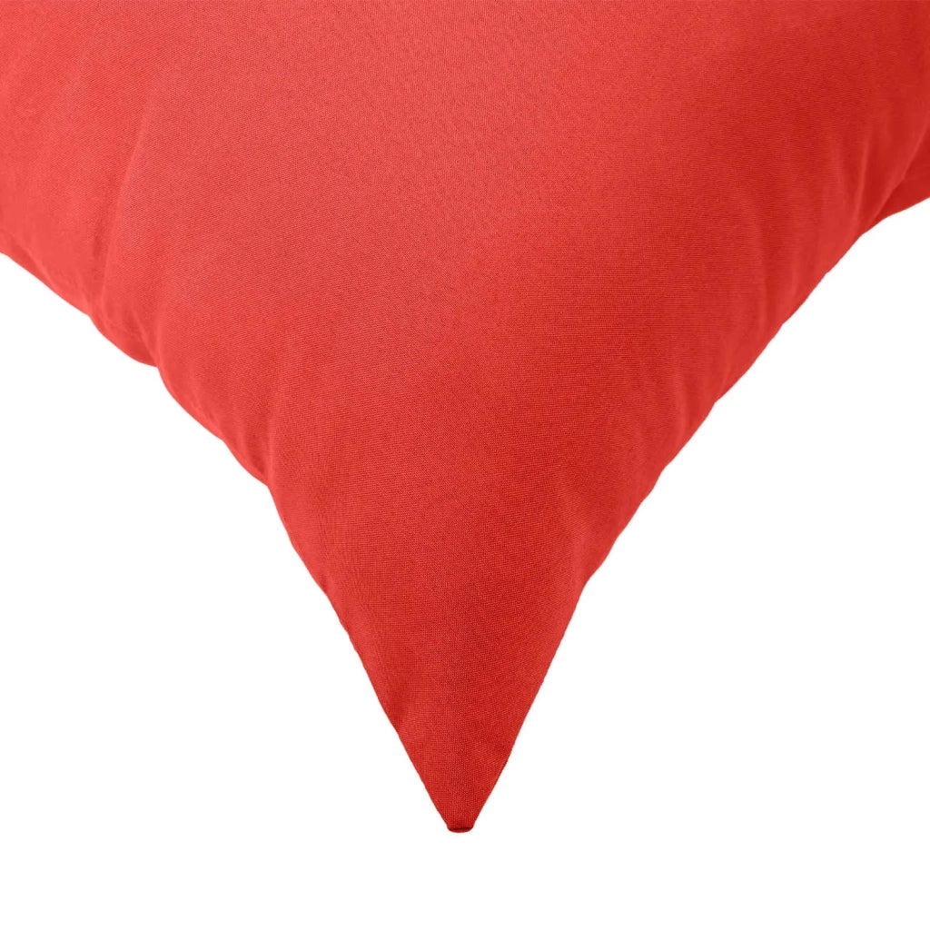 Cuscino con cuscino HEERLEN 2 pz Rosso Poliestere 923985