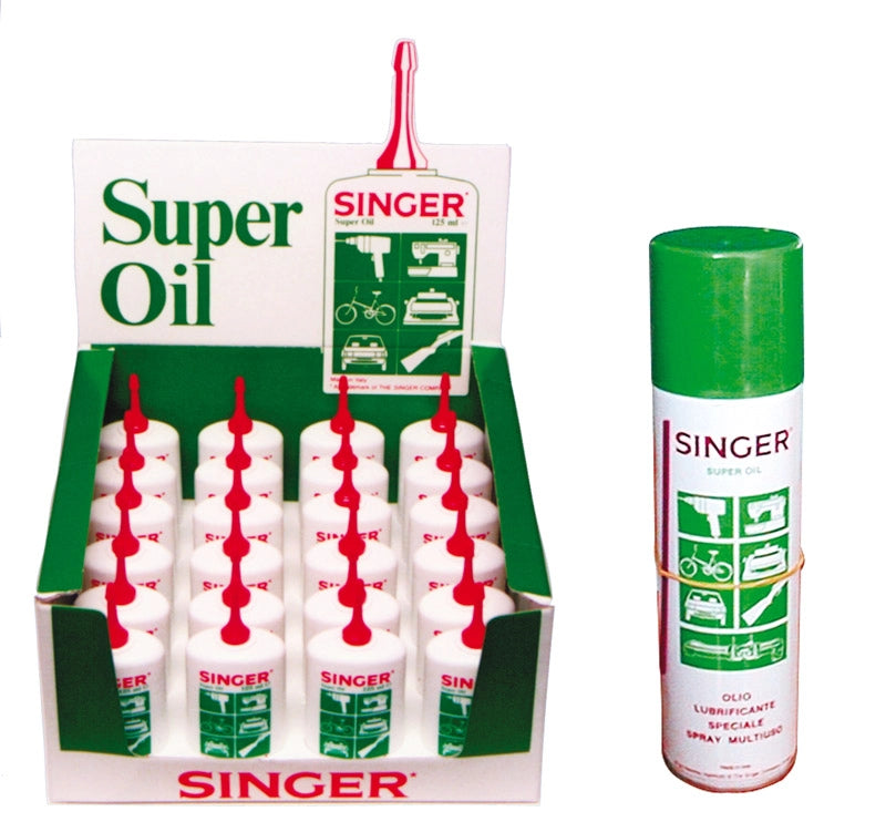 Singer OLIO MULTIUSO SUPER OIL  ml. 125 24.00 pz