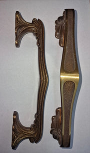 MANIGLIA OTTONE mm 178 BRONZATO VINTAGE