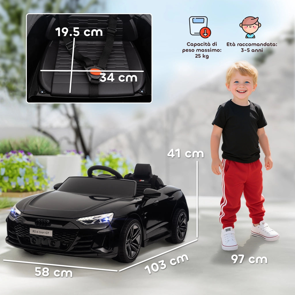 Macchina Elettrica Bambini ¨C zephmum ¨C Nera