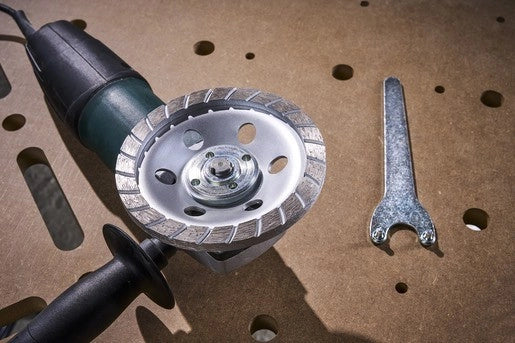 Wolfcraft Chiave per Dadi a Flangia Dritta con Dado per Smerigliatrice Angolare – 2457000