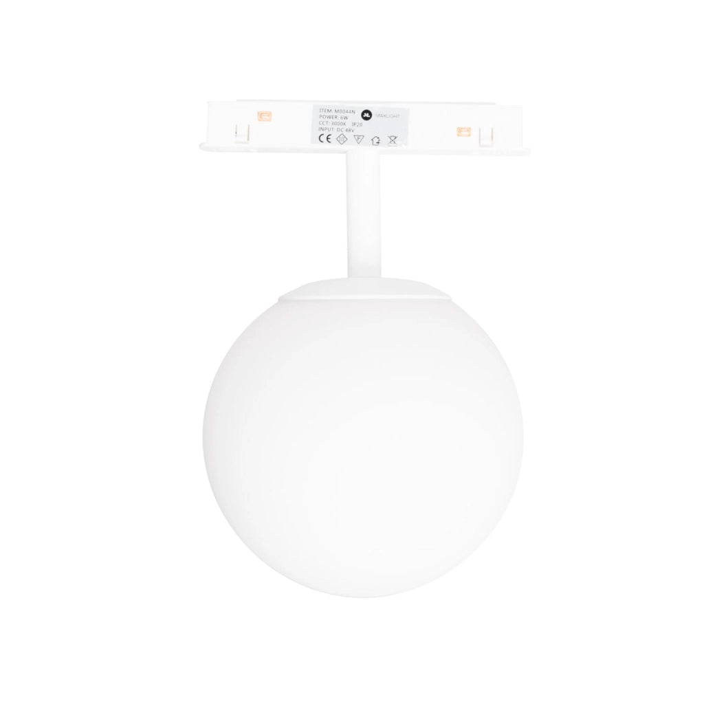 Lampada magnetica sfera bianca Zigbee 5,4W 2700-5000K Maxlight