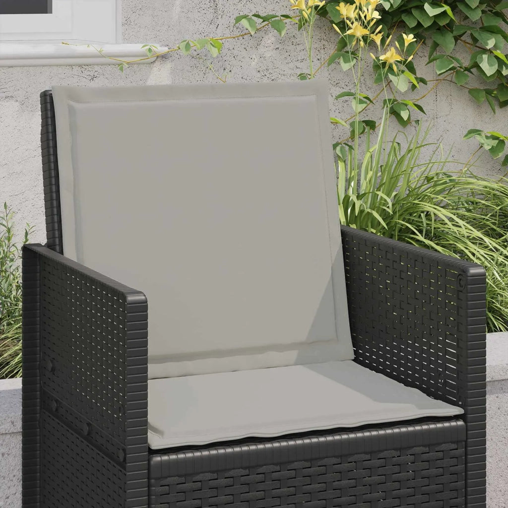 Cuscini per Seduta e Schienale 4 pz | Cuscini per sedie Grigio Chiaro