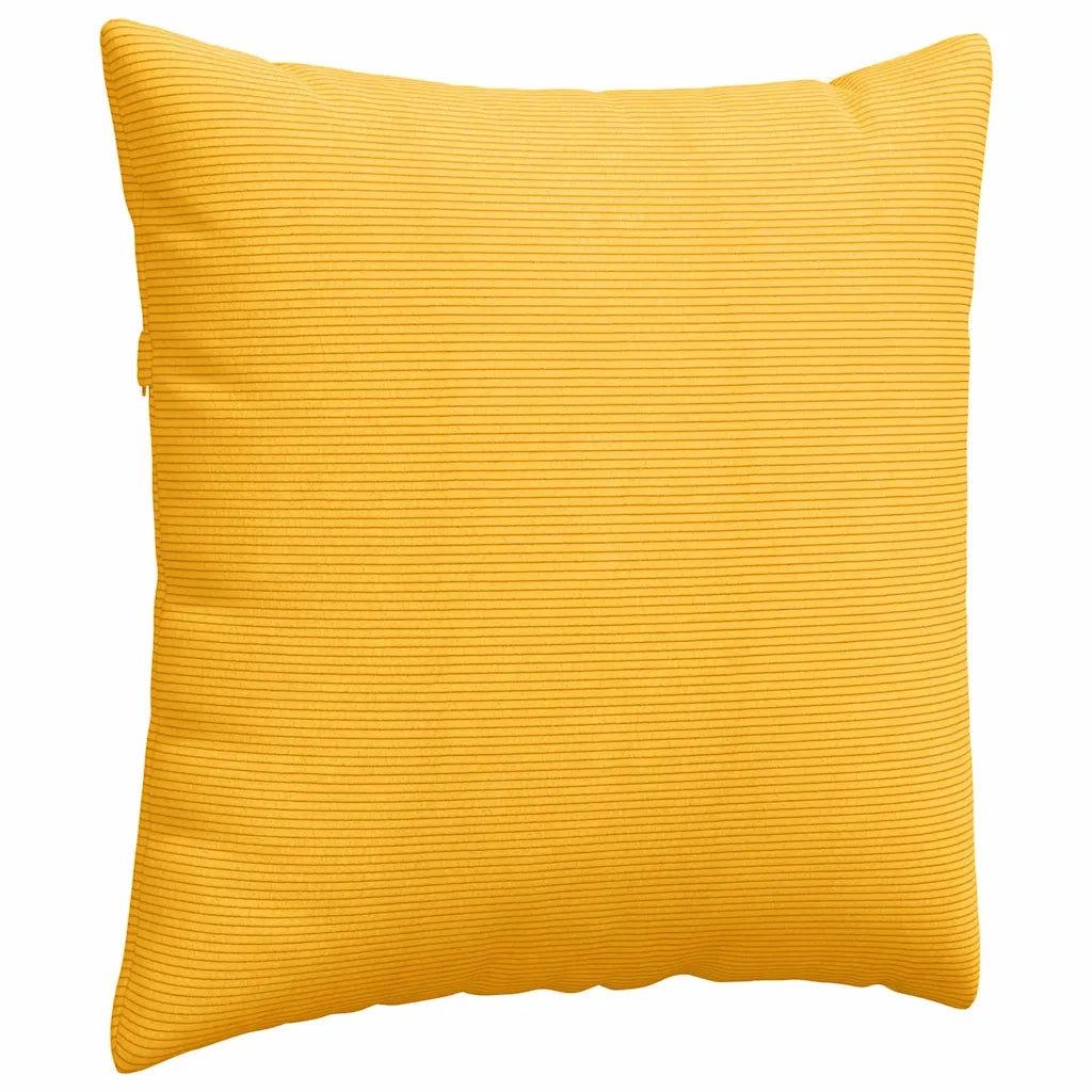 Cuscini da Divano 2 pcs Giallo Chiaro 60 x 60 cm 42014038