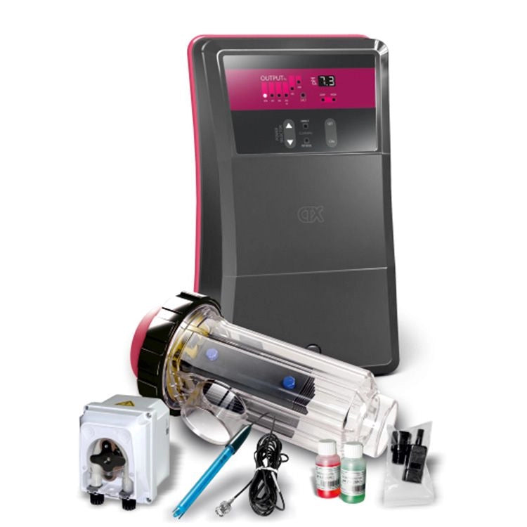Sterilizzatore Ctx Go Salt 40 Con Regolatore Ph Per Piscine Fino A 160 M³ Volume piscina: Fino a 80 m³