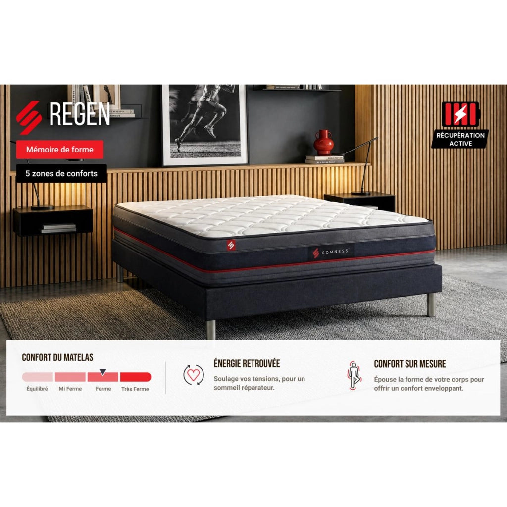 Materasso e base 180x200 cm - Regen