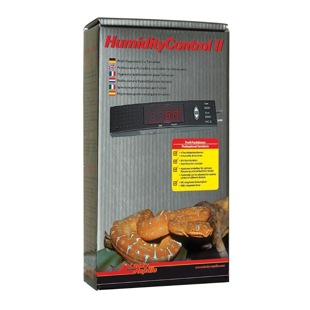 Lucky Reptile Humidity control II - Igrostato digitale con timer e ciclo diurno/notturno