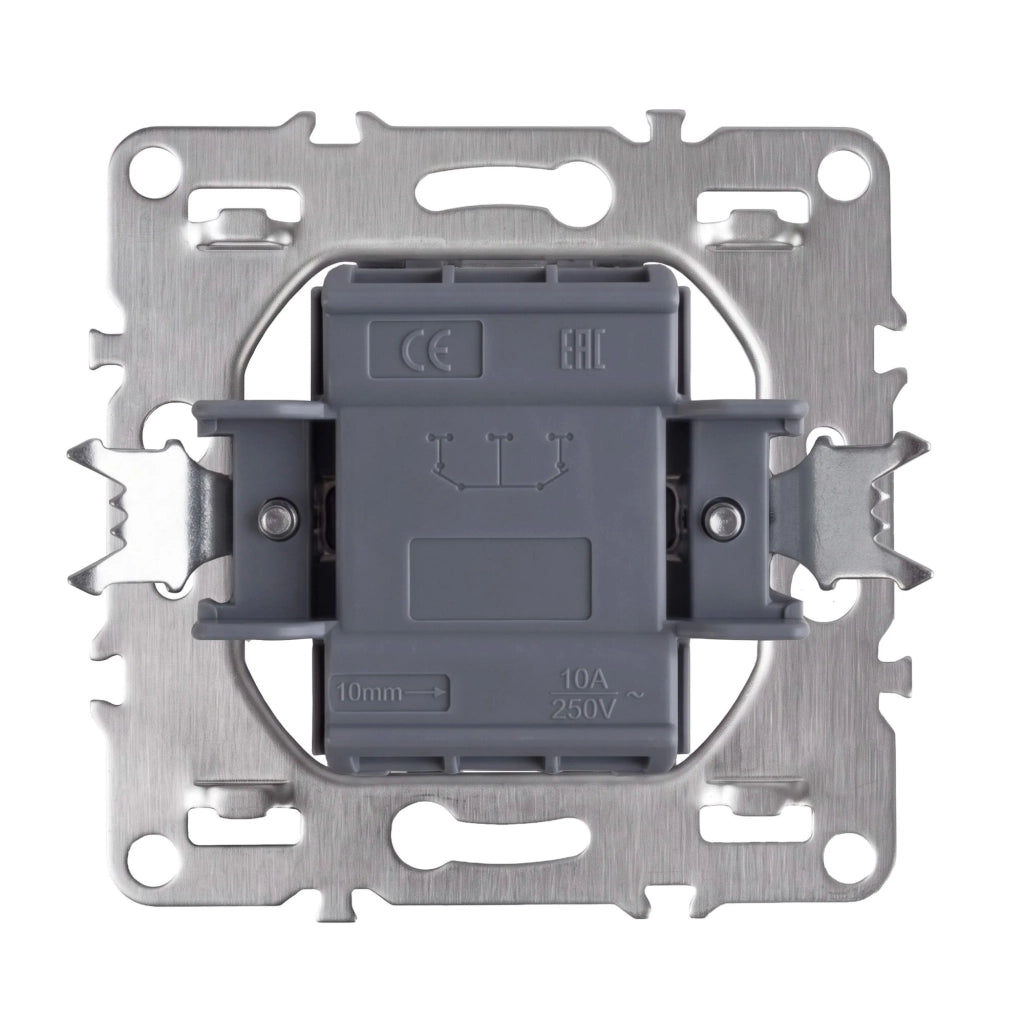 Interruttore Singolo Oste Jnh006-w Grey