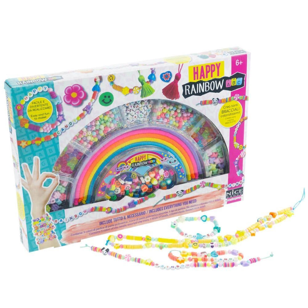 happy rainbow beads