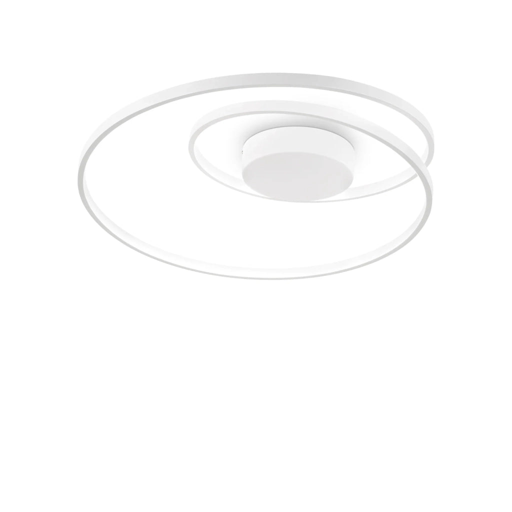 Plafoniera Collezione OZ LED 47W Luce Calda 3000K Bianco Ideal Lux