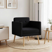 Sedia d'accento Nero Tessuto 42044784