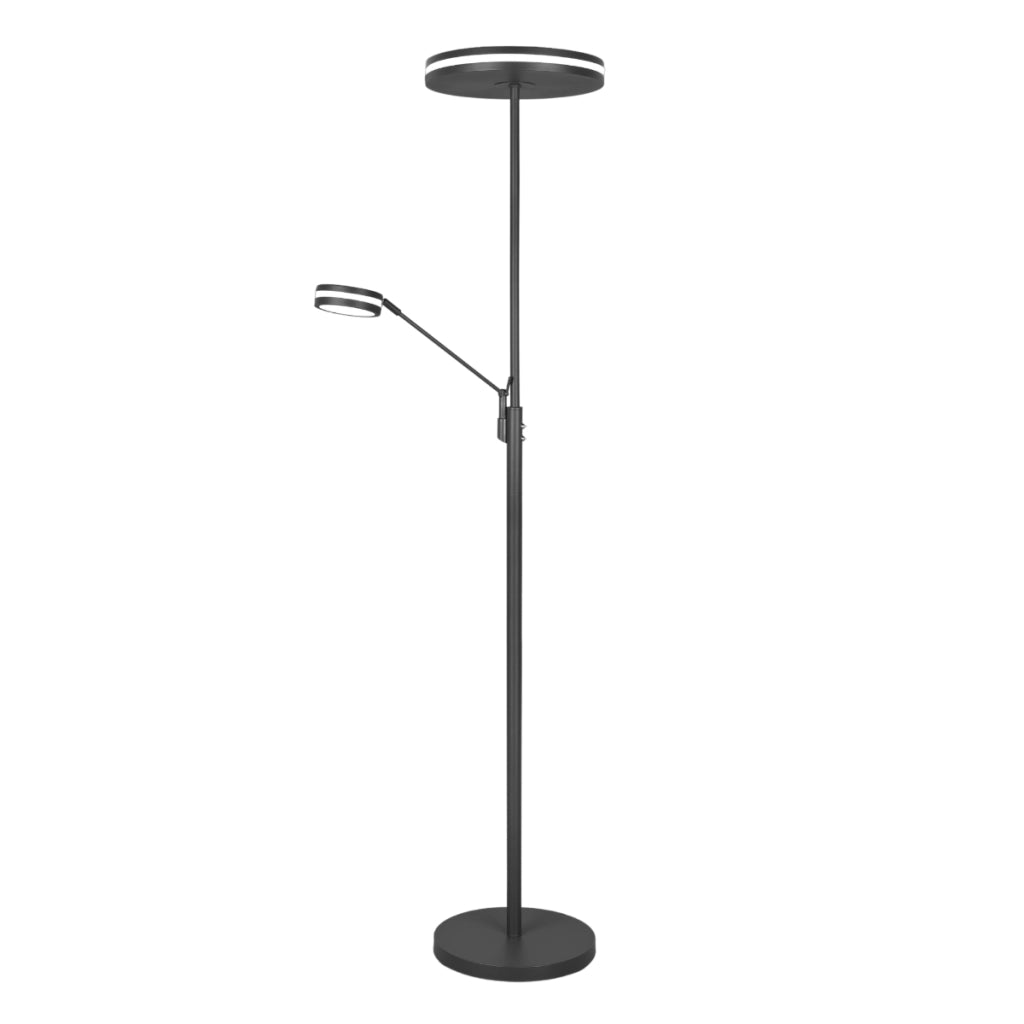 Lampada da terra LED Franklin antracite Trio 426510242