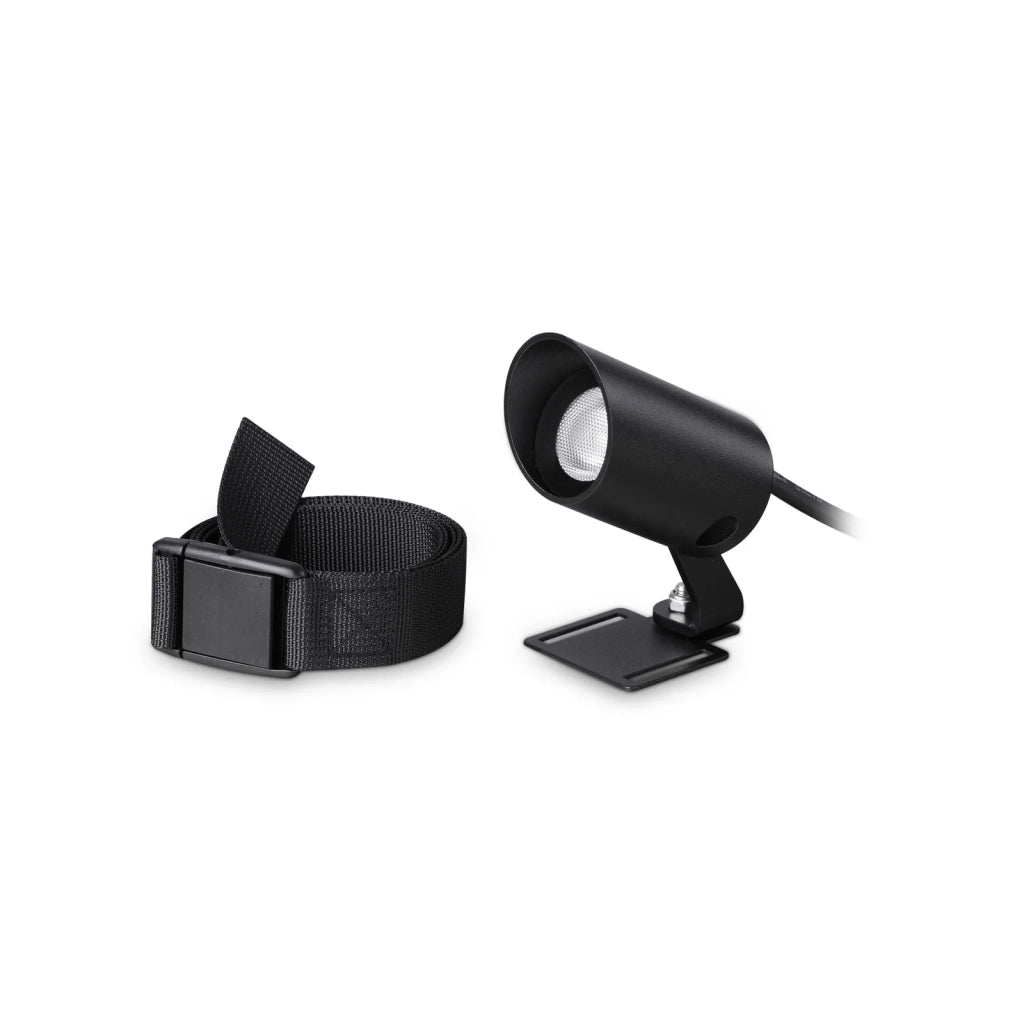 Applique Esterno Koala LED 3W Luce Calda Nero IP65 Ideal Lux