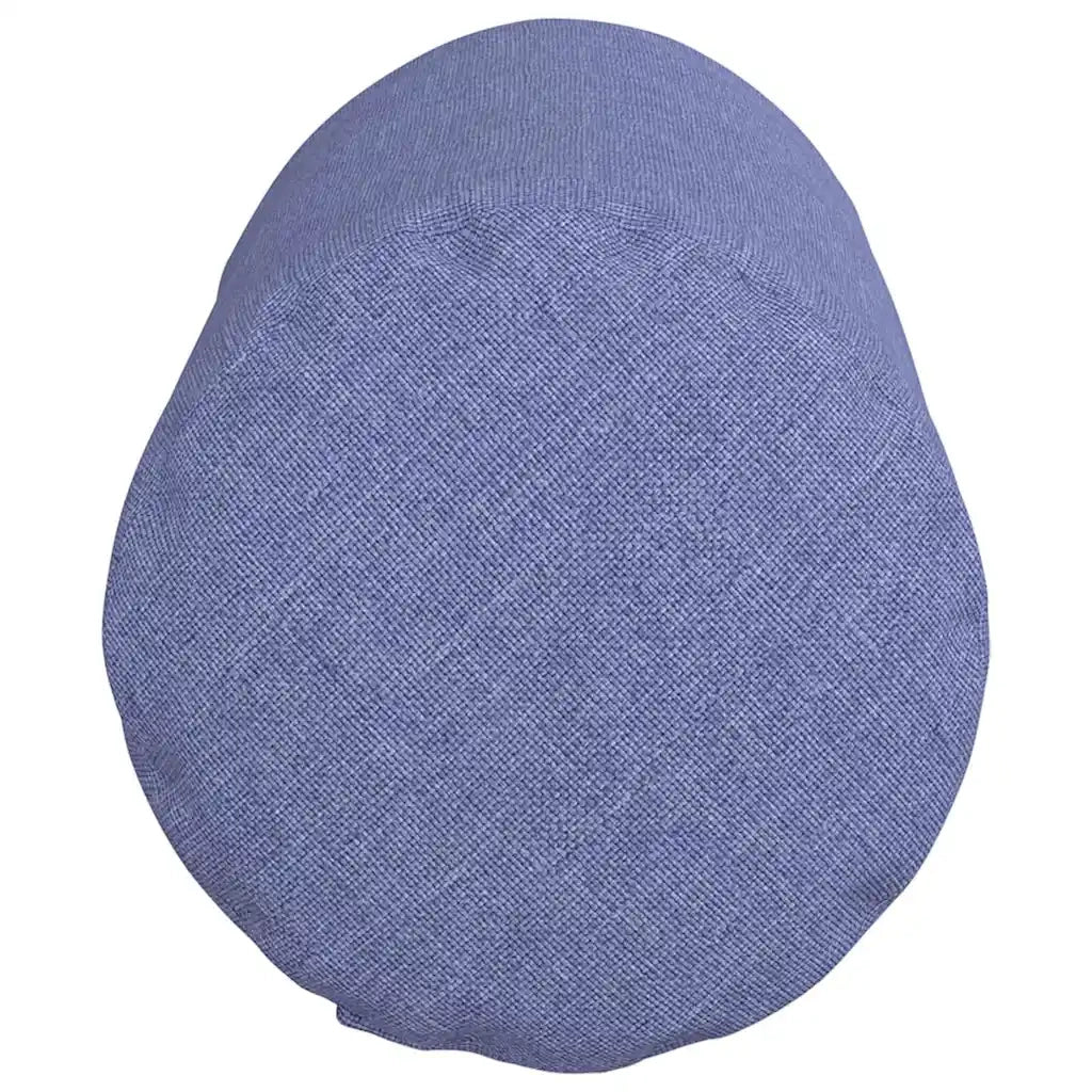 Cuscini a rullo 2 pz | Cuscini per sedie Blu jeans ? 15 x 40 cm Tessuto
