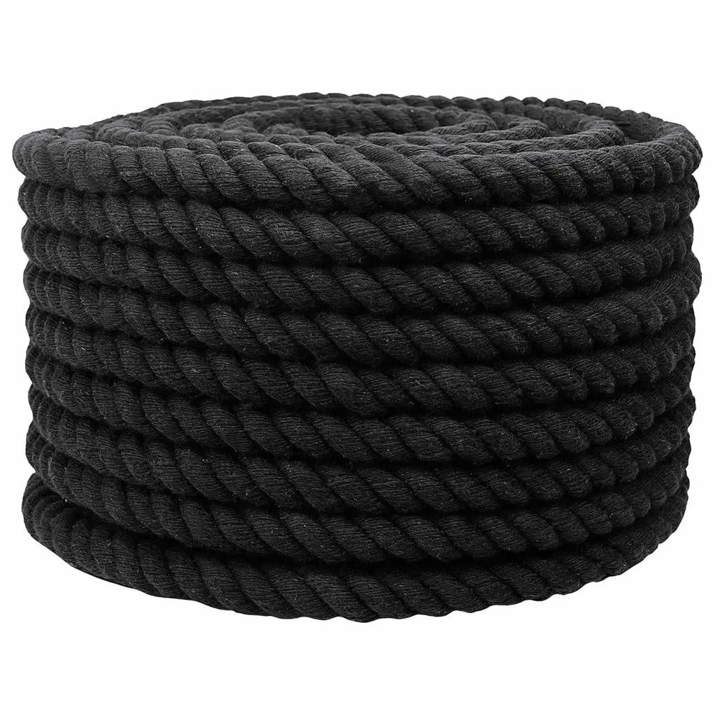 Corda | Fune Nero 2 x 2 x 2500 cm Cotone
