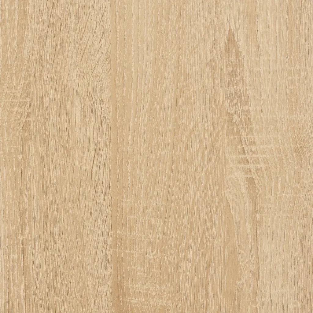 Table console chêne sonoma 180x29x75 cm bois d'ingénierie