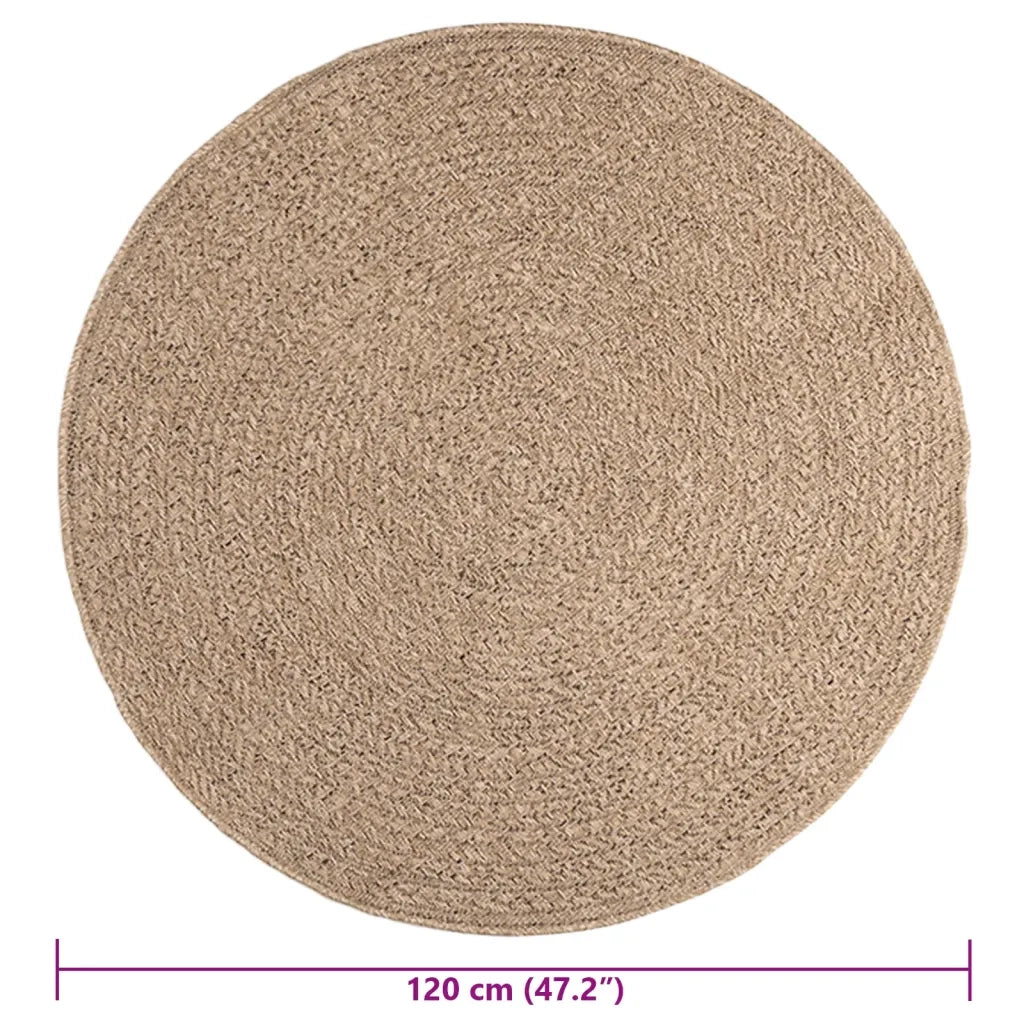 Tappeto ZIZUR 120 cm Aspetto Iuta per Interni ed Esterni 364836