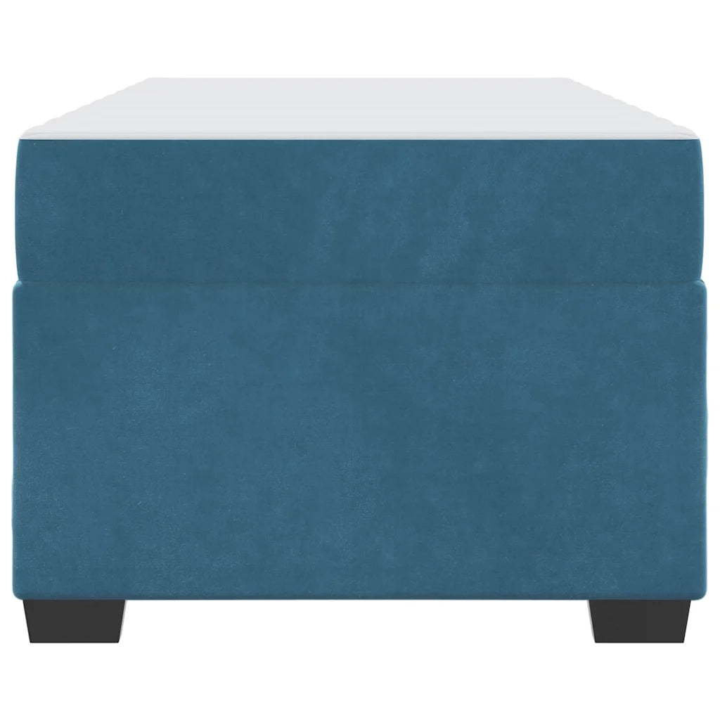 Struttura del letto Blu Scuro 100 x 200 cm Tessuto 3399276