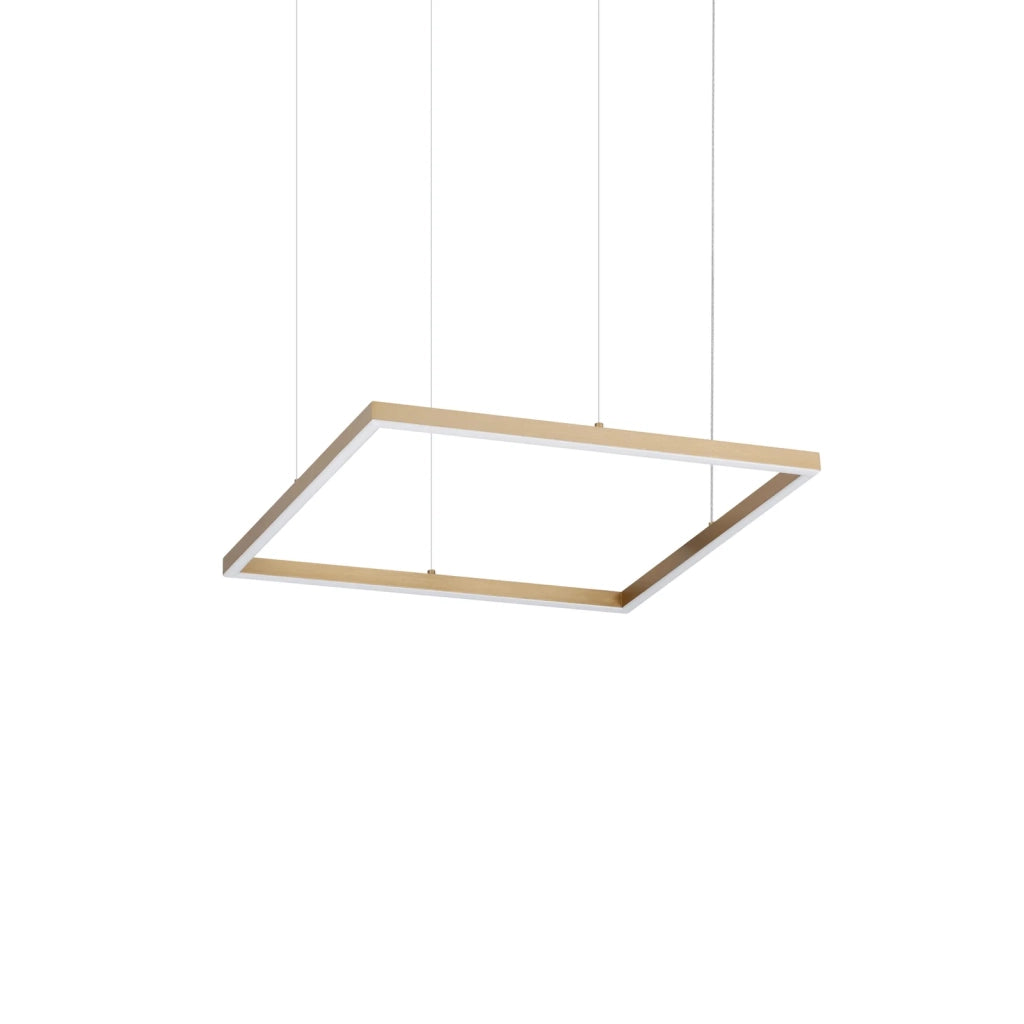 Lampada Oracle LED 33W Luce Naturale 4000K Ottone Regolabile Ideal Lux