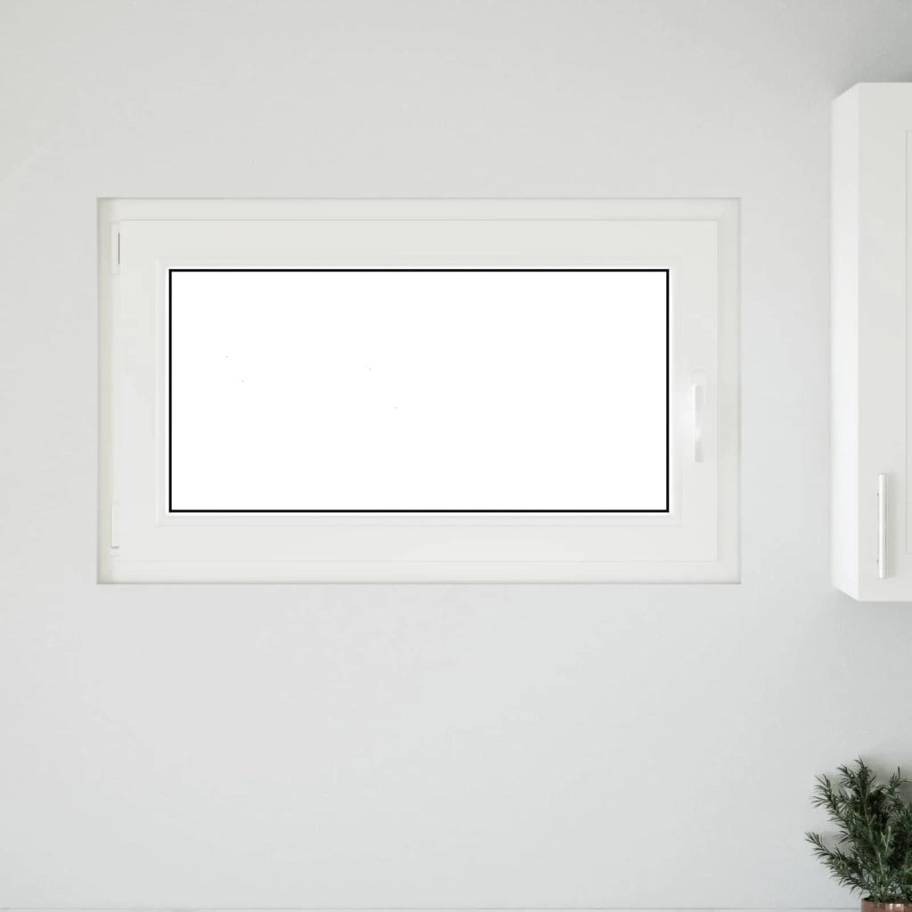 Finestra per Soffitta RISOR 100 x 70 cm PVC e Vetro Bianco CFW6534959