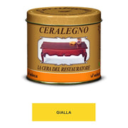 Ceralegno Cera in Pasta per Restauro Legno 1 L Gialla – Protettiva e Lucidante