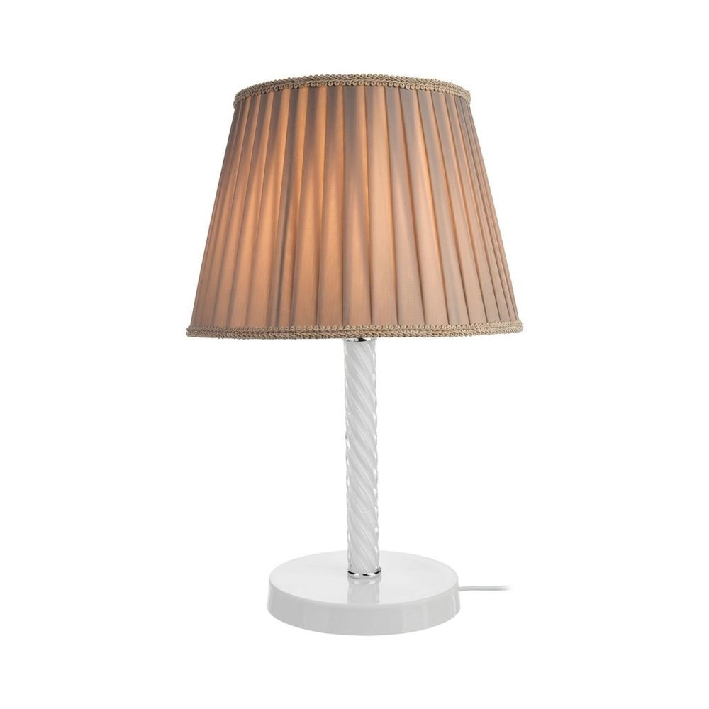 Lampada da tavolo Piray  vetro bianco