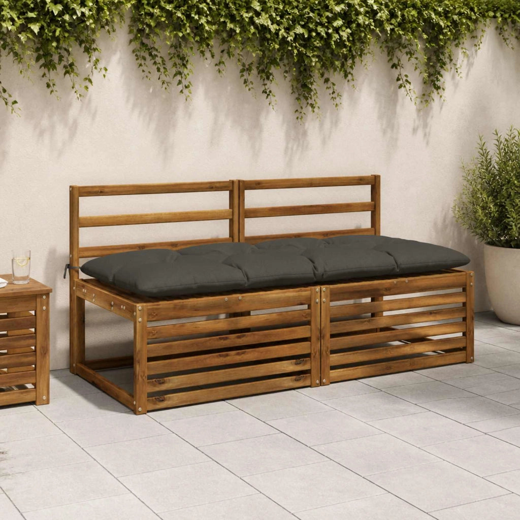 Cuscino per panchina VIANEN 100% Poliestere Antracite 952936