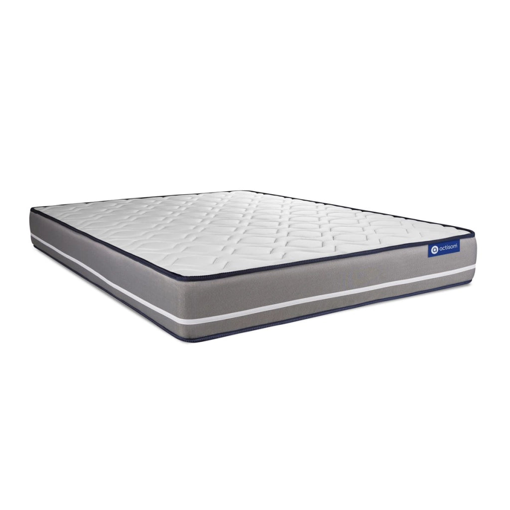Kit rete e materasso Actilatex pur 130x210cm - Spessore : 20cm - Lattice e memory foam - rigido