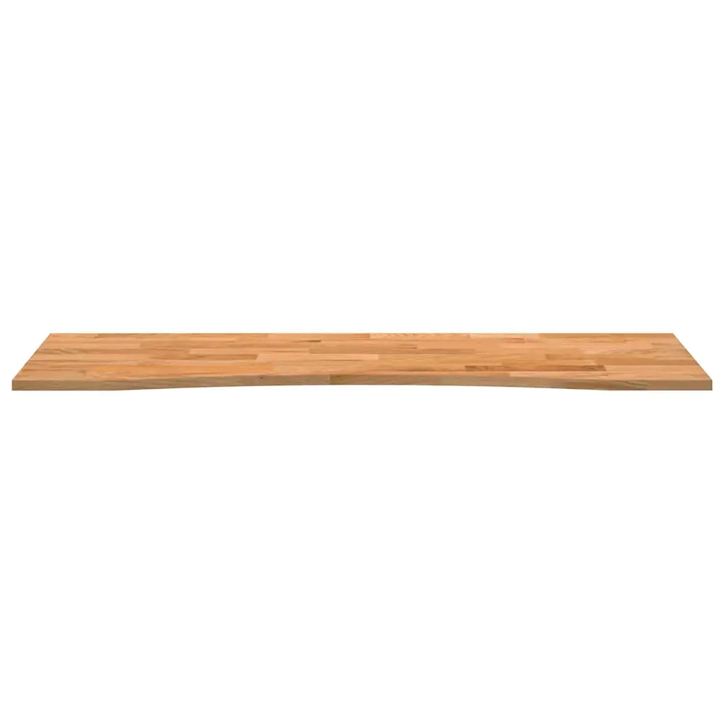 Dessus de bureau marron clair bois chêne massif rectangulaire