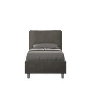 Letto Singolo 90x210 cm con Rete Antea Grigio