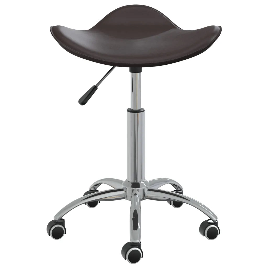 Sedia da Ufficio | Sedia da Gaming Marrone in Similpelle