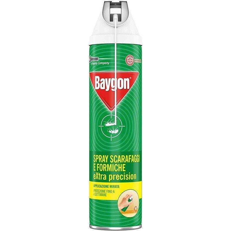 BAYGON INSETTICIDA SCARAFAGGI E FORMICHE SCHIUMA 400 ML
