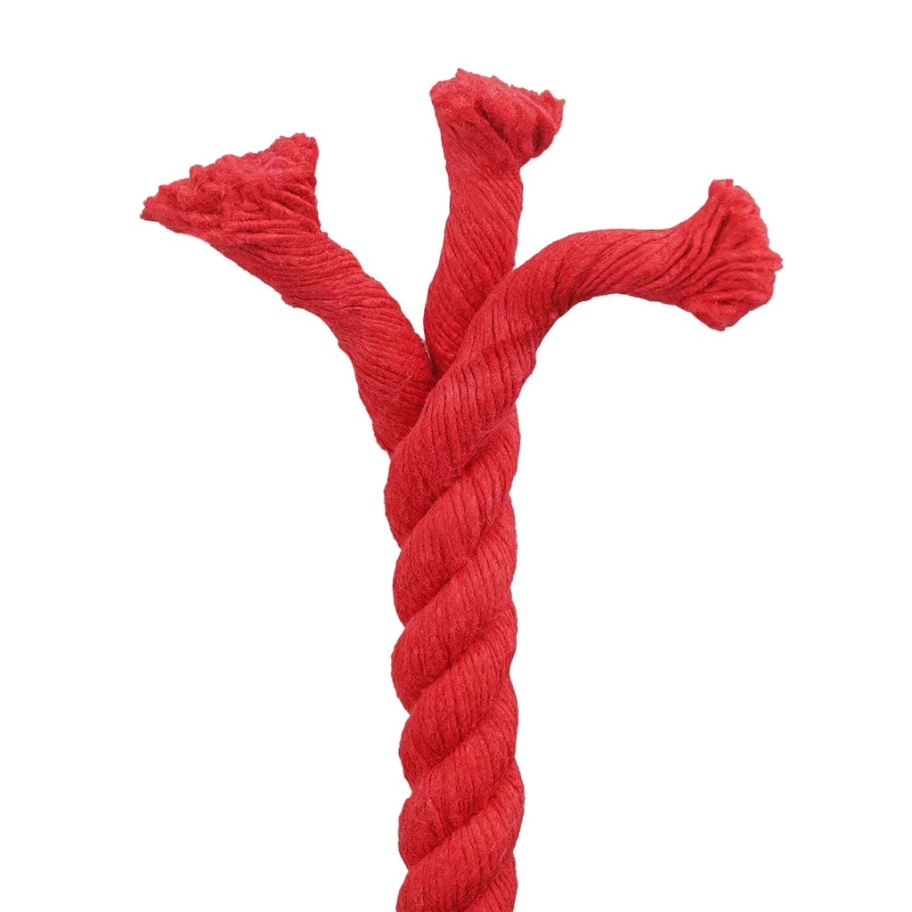 Corda di Cotone 24 mm 50 m Rosso 100% Cotone 42011926