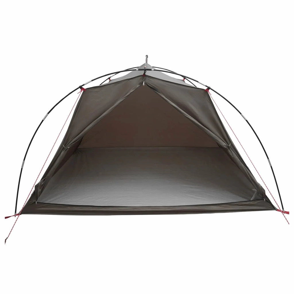 Tenda a tunnel 4 persona Marrone e Grigio 42019360
