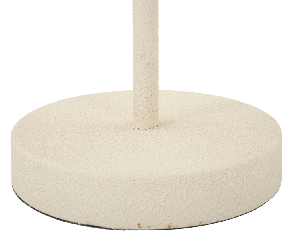 Lampada da Tavolo Space Ø28x57 cm in Ferro Crema