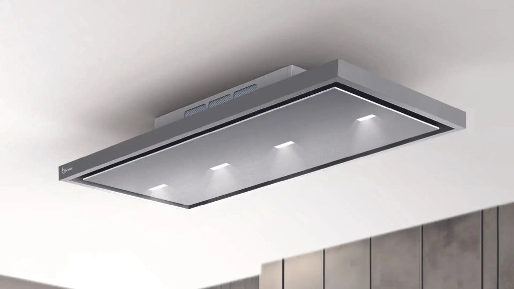 Cappa a soffitto GEA FREE cm 90X60 - Inox - 900 m3/h