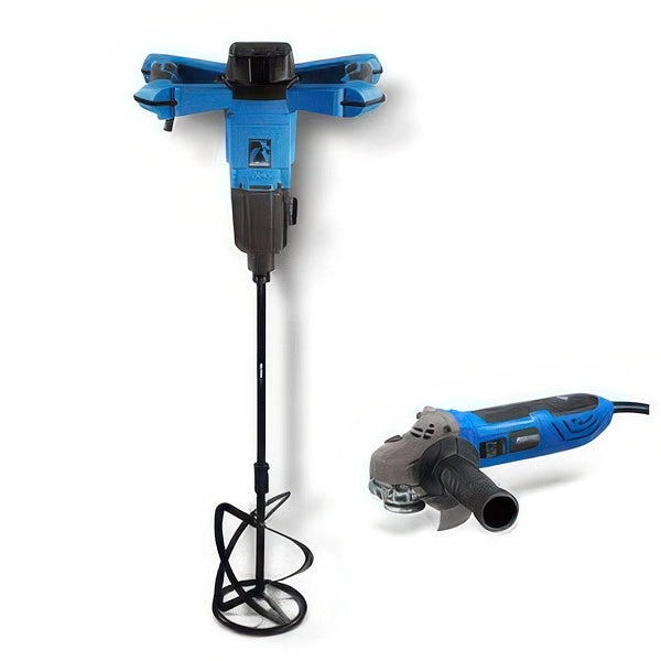 Kit Miscelatore Rurmec EV 23 Ultrapower 1400 W con Frusta e Smerigliatrice 850 W
