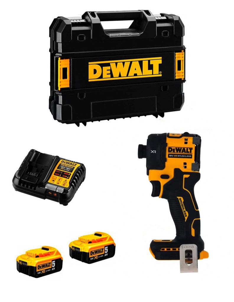 Avvitatore ad Impulsi DeWALT DCF870P2T (2 x 5,0 Ah + DCB1104 + TSTAK II)