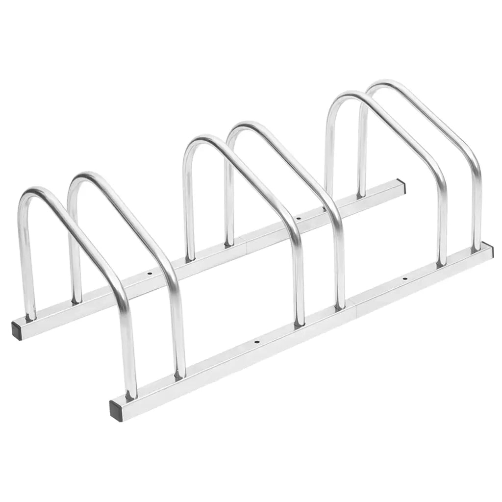Portabici per 3 Biciclette Acciaio Zincato 154418