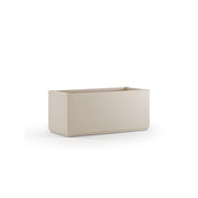 Vaso Fioriera Rettangolare da Esterno Ethica Gesso 80 Litri 80 x 36 x 35 cm