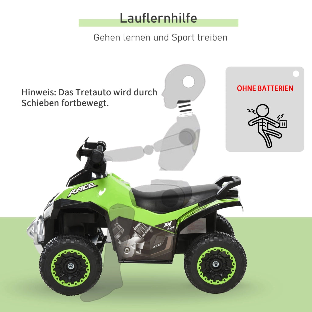 Cavalcabile Auto per Bambini ¨C Xylo ¨C Verde 18-36 Mesi