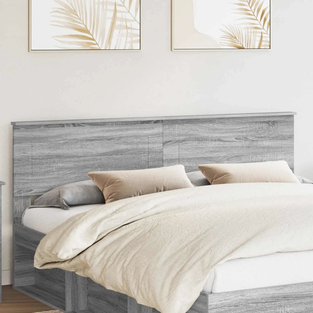 Testiera | Testata Grigio Sonoma Legno multistrato