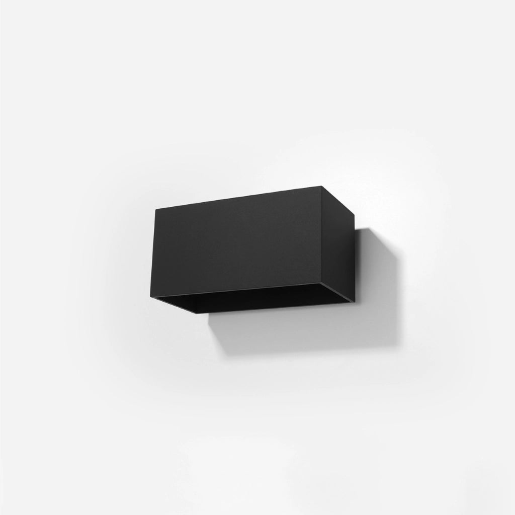 Lampada a parete QUAD MAXI nero