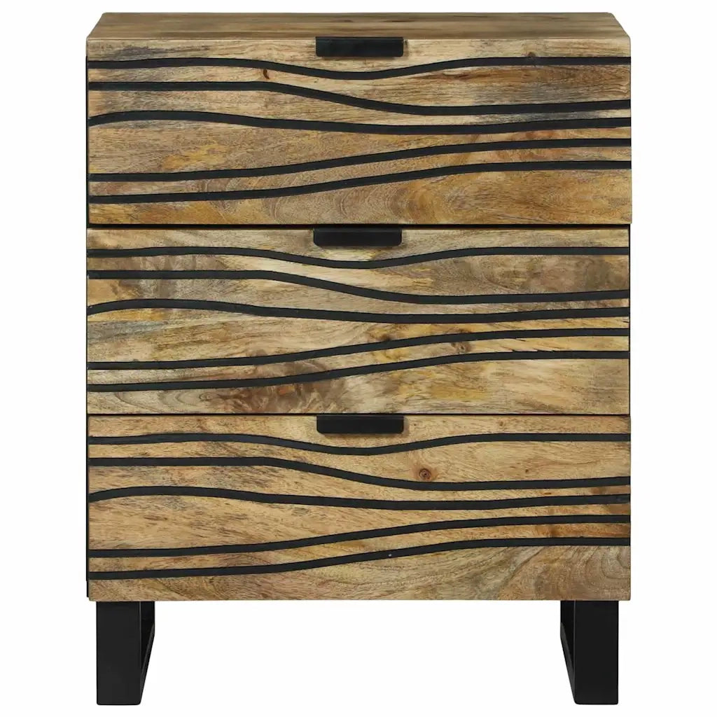 Armadio da Notte con cassetto Marrone 50 x 33 x 60 cm