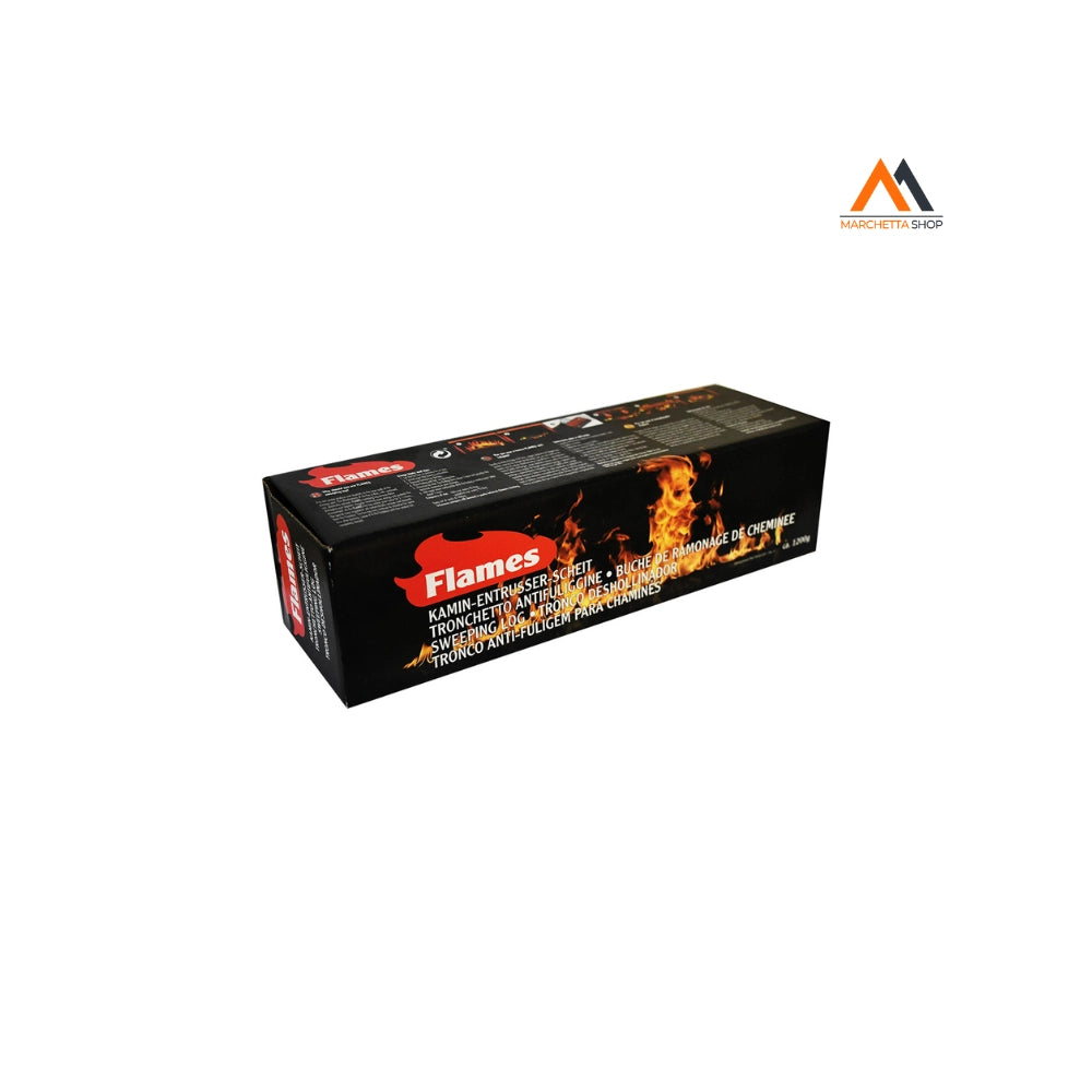TRONCHETTO SPAZZACAMINO 'FLAMES' kg. 1,2