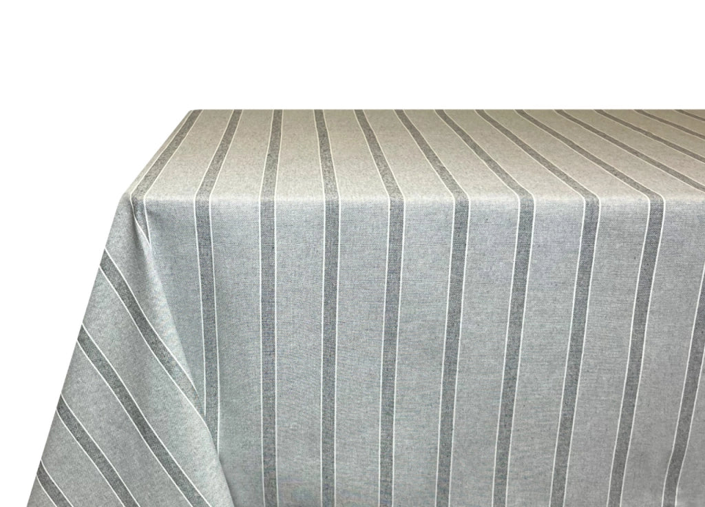 Tovaglia Per Salotto Cucina In Miros Misto Cotone Made In Italy California RP - 140x240 - Grigio