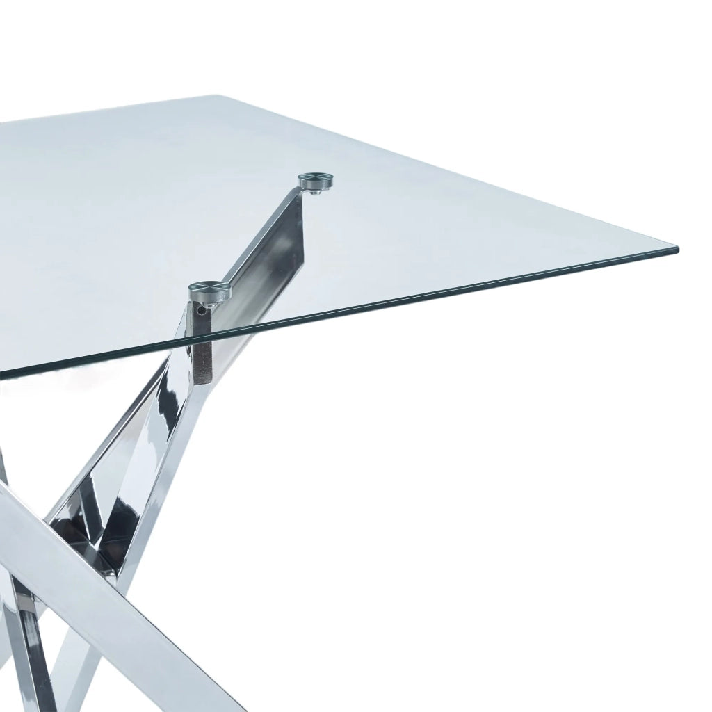 Set da pranzo 5 pezzi: 1 tavolo + 4 sedie