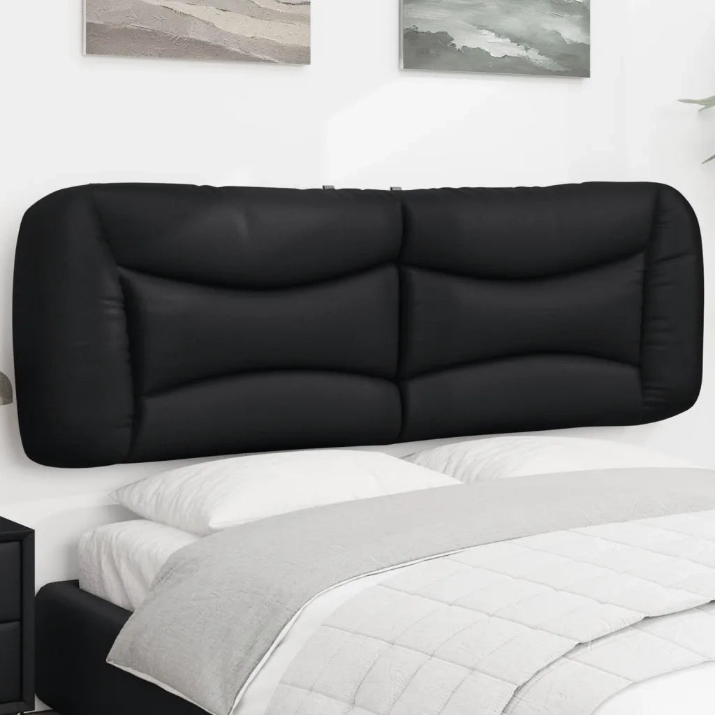 Cuscino Testiera Hvar Nero 152 cm in Similpelle 374631