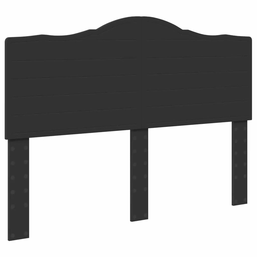Letto matrimoniale | Letto per adulti | Struttura del letto Nero 150 x 200 cm Legno Ingegnerizzato