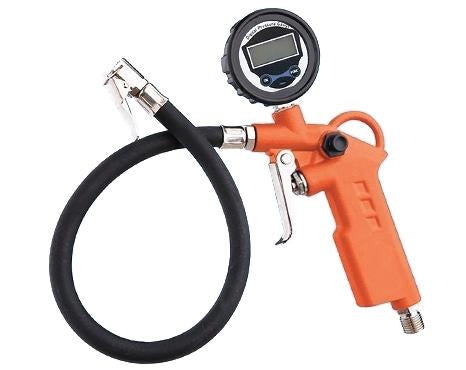 BRIXO AIRFORCE PISTOLA GONFIAGGIO DIGITALE ALIMENTAZIONE 2 BATTERIE AAA 1,5V